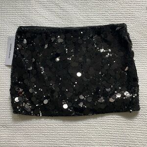 Sequin Mini Skirt